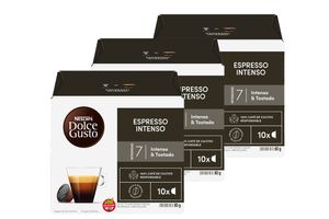 Pack x3: Cápsulas de Café DOLCE GUSTO Espresso Intenso  x10 en Tienda Inglesa