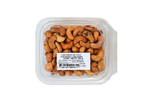 Castañas Cajú Tostadas y Sal 150 gr en Tienda Inglesa