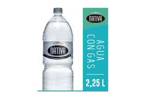 Agua Mineral Natural NATIVA Con Gas 2.25 L en Tienda Inglesa