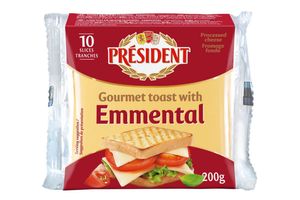 Queso Especial para Tostadas PRESIDENT 200 g en Tienda Inglesa