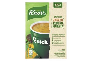 Sopa Quick de Zapallo Romero y Pimienta KNORR 5 Sobres en Tienda Inglesa