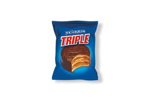 Alfajor PORTEZUELO  Triple de Chocolate 60 gr en Tienda Inglesa