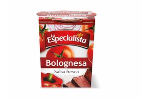 Salsa Bolognesa LA ESPECIALISTA  370 gr en Tienda Inglesa