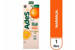 Bebida a base de Soja ADES Naranja 1 L en Tienda Inglesa