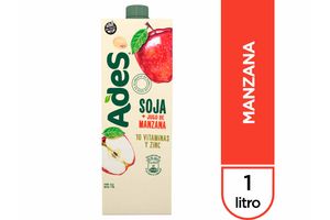 Bebida a base de Soja ADES Manzana 1 L en Tienda Inglesa