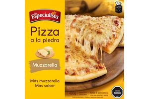 Pizza a la Piedra LA ESPECIALISTA Muzzarella Congelada 480 gr en Tienda Inglesa