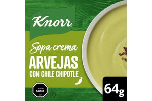 Sopa Crema KNORR Sabor Arvejas con Chile Chipotle 64 gr en Tienda Inglesa