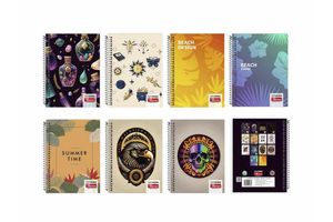 Cuadernola PAPIROS Tapa Dura con Sobre Rayada 100 Hojas en Tienda Inglesa