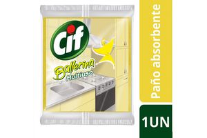 Paño Absorbente CIF Ballerina Multiuso 1 Unidad 40 cm x 38 cm en Tienda Inglesa