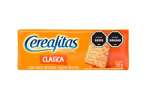 Galleta CEREALITAS Clásicas 200 gr en Tienda Inglesa