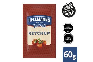 Ketchup HELLMANN'S Sachet 60 gr en Tienda Inglesa