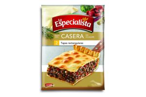 Masa para Pascualina Rectangular Casera LA ESPECIALISTA 550 g en Tienda Inglesa