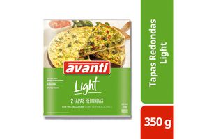Tapas Redondas Light con Separadores AVANTI 350 gr en Tienda Inglesa