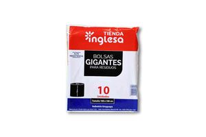 Bolsas de Residuos Roja TIENDA INGLESA 10 Unidades 1.0 x 1.0 cm en Tienda Inglesa