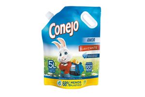 Suavizante CONEJO Fragancia Amor Doypack 5 L en Tienda Inglesa