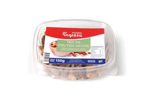 Mix de Frutos Secos Maní, Nuez Pecan, Castañas de Cajú y Almendras TIE... en Tienda Inglesa