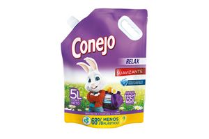 Suavizante CONEJO Fragancia Relax Doypack 5 L en Tienda Inglesa