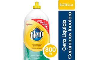 Cera Líquida Pisos Cerámicos BLEM Incoloro Botella 800 ml en Tienda Inglesa