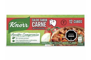 Caldo KNORR de Carne x 12 Cubos en Tienda Inglesa