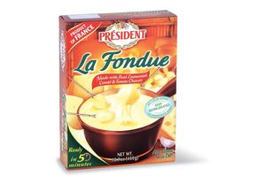 Fondue 3 Quesos PRESIDENT 450 gr en Tienda Inglesa
