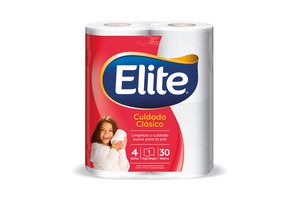 Papel Higiénico ELITE Hoja Simple 4 Rollos x 30 mts en Tienda Inglesa
