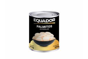 Palmitos en Rodajas EQUADOR 800 gr en Tienda Inglesa