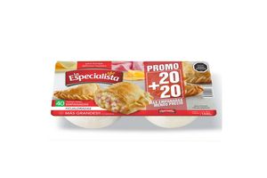 Pack Tapas para Empanadas Hojaldre LA ESPECIALISTA 20 + 20 en Tienda Inglesa