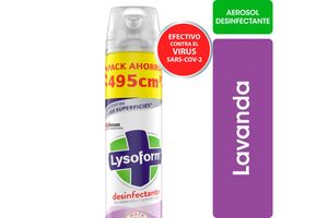Desinfectante LYSOFORM Lavanda en Aerosol 495 ml en Tienda Inglesa