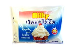 Crema de Leche MILKY Sachet 250 cc en Tienda Inglesa