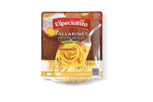 Tallarines al Huevo Gruesos LA ESPECIALISTA Envasados al Vacío 500g en Tienda Inglesa