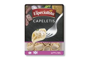 Capelletis LA ESPECIALISTA 500gr al vacío en Tienda Inglesa