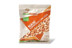 Maní Horneado con Soja DE LA TIERRA 150 gr en Tienda Inglesa