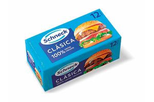 Hamburguesas Clásicas SCHNECK Carne x 12  Unidades 1 Kg en Tienda Inglesa