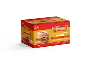 Hamburguesas HAMBY x 24 Unidades 1,68 Kg en Tienda Inglesa