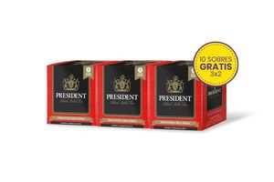 Té PRESIDENT 10 Sobres Pack 3 x 2 en Tienda Inglesa