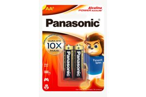 Pila PANASONIC Alcalina AA x 2 Unidades en Tienda Inglesa