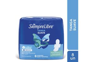 Toalla Femenina SIEMPRE LIBRE Tanga con 8 Unidades en Tienda Inglesa