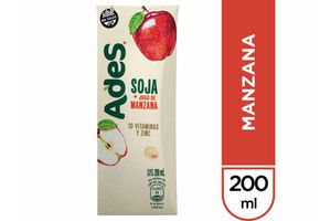 Bebida a base de Soja ADES Manzana 200 ml en Tienda Inglesa