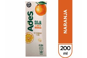 Bebida a base de Soja ADES Naranja 200 ml en Tienda Inglesa