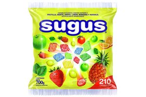 Caramelos Masticables Surtido SUGUS x 210 700g en Tienda Inglesa