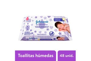 Toallitas Húmedas Hora de Sueño JOHNSON & JOHNSON 48 Unidades en Tienda Inglesa