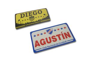 Carteles autoadhesivos en Tienda Inglesa