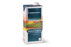 Vino SANTA TERESA Tinto Cabernet Tetra 1 L en Tienda Inglesa