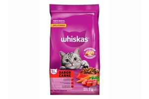 Alimento para Gatos sabor Carne WHISKAS 1 Kg en Tienda Inglesa
