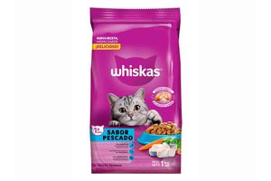 Alimento para Gatos sabor Pescado Adultos WHISKAS 1 Kg en Tienda Inglesa