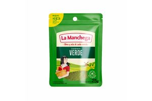 Condimento Verde LA MANCHEGA 25 gr en Tienda Inglesa