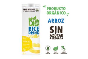 Bebida THE BRIDGE Bio Drink de Arroz a la Vainilla 1 L en Tienda Inglesa