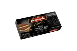 Turrón Praline 3 Chocolates DELAVIUDA 300 gr en Tienda Inglesa