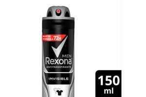 Antitranspirante REXONA Men Invisible en Aerosol 150 ml en Tienda Inglesa