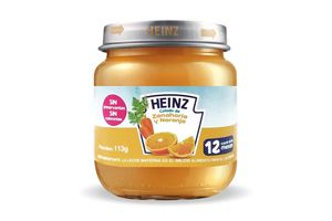 Alimento para Bebé Colado de Zanahoria y Naranja HEINZ 113 gr en Tienda Inglesa